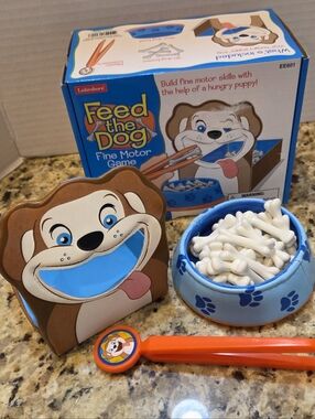 Lakeshore Learning Feed The Dog Fine Motor Skills Game Preschool Ages 3+ EE601